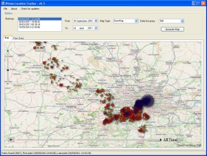 iPhone Location Tracker